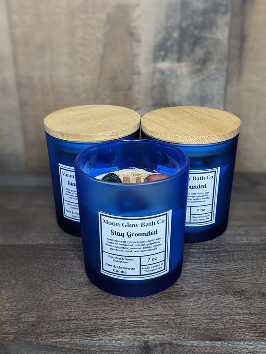 Stay Grounded Luxury Wood Wick Candle