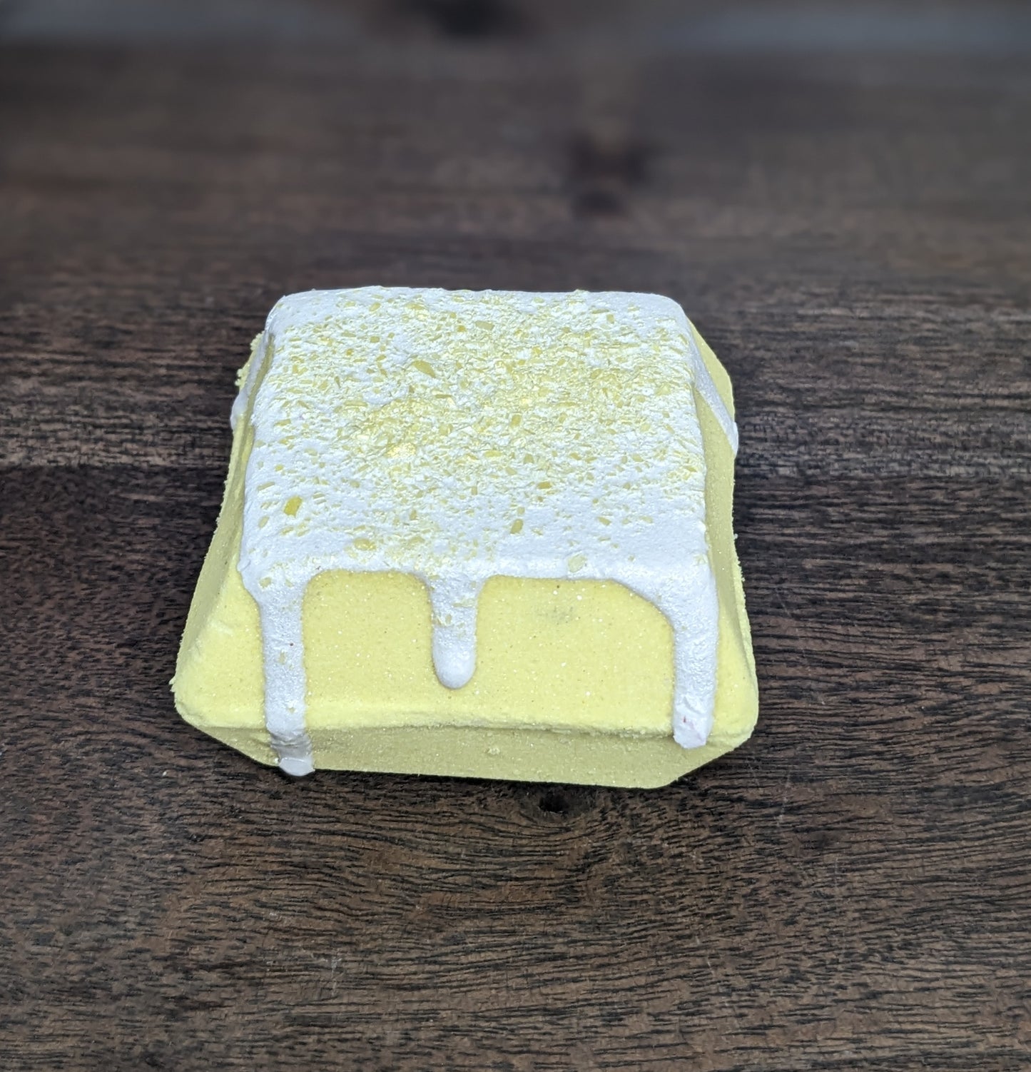 Iced Lemon Pound Cake Bath Bomb