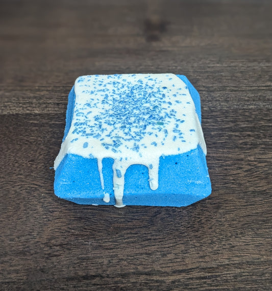 Iced Blueberry Crumble Bath Bomb